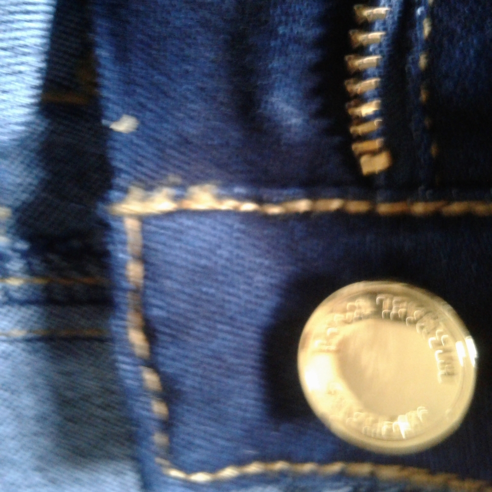 Michael Kors wide leg blue jeans - Picture 3 of 10